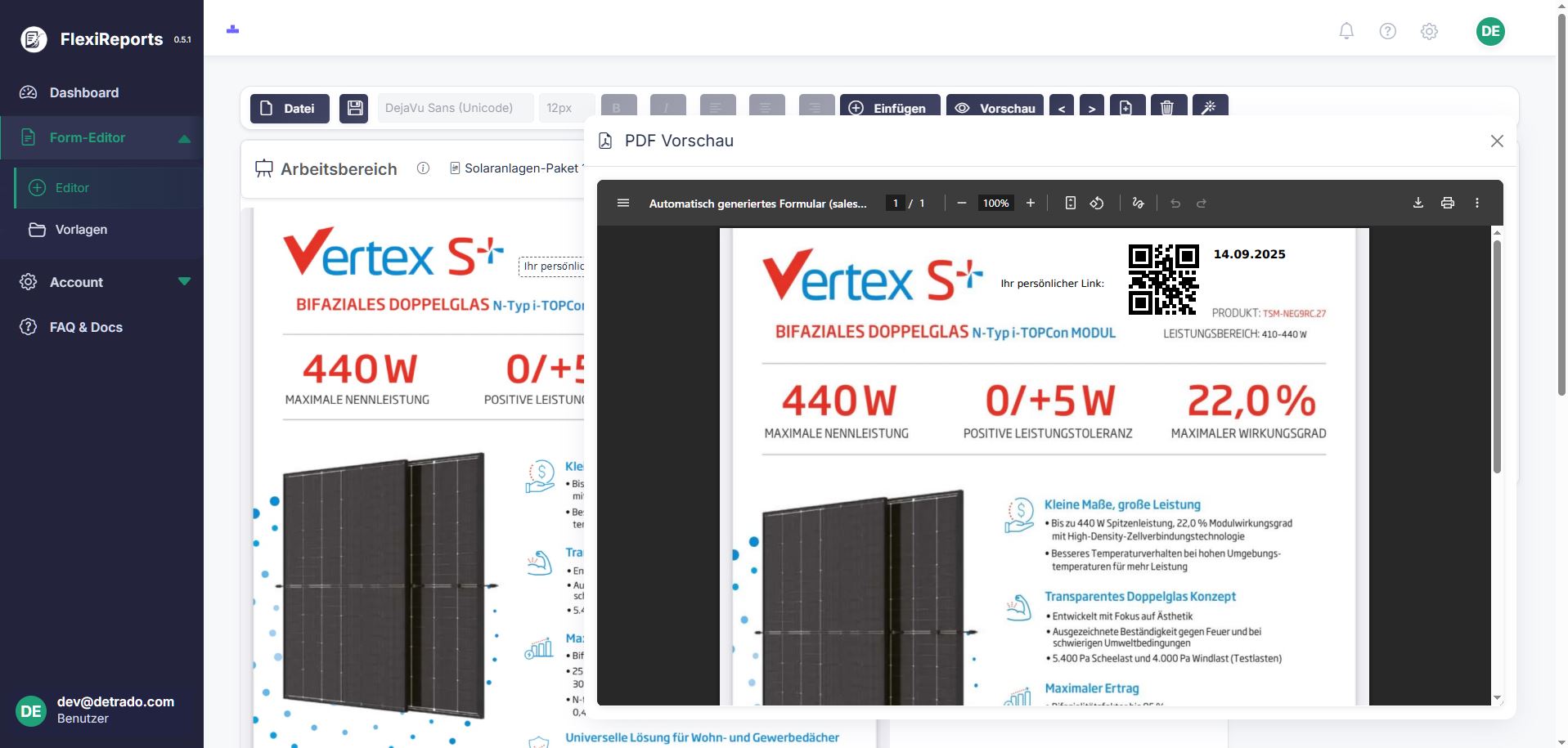 Automatisch generierte PDF-Vorschau